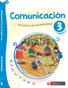COMUNICACIÓN -3- MI CUADERNO DE AUTOAPRENDIZAJE