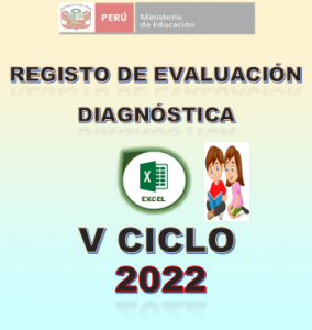 REGISTRO DE EVALUACIÓN DIAGNÓSTICA - V CICLO 2022